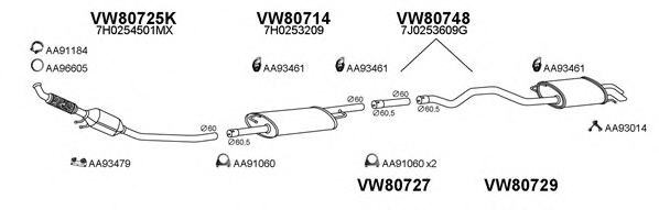 VENEPORTE 800498 Exhaust System